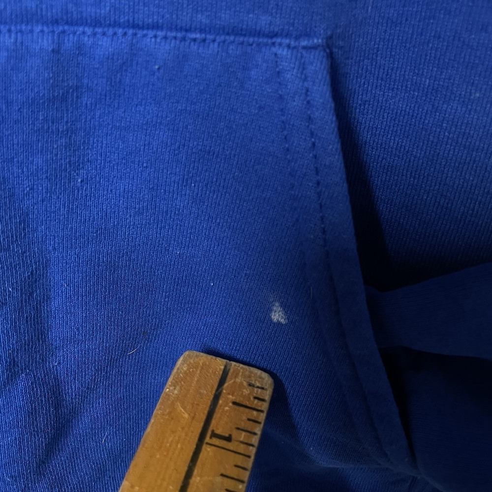 Russell Athletic Reno Huskies Nevada Track and Field Hoodie Blue Medium Vintage - Picture 8 of 13